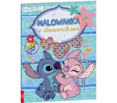 Stitch. Malowanka z diamencikami