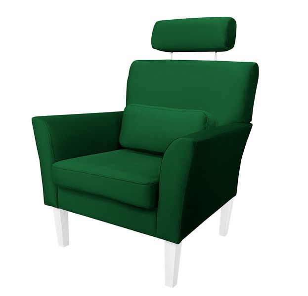 Fotel DENVER nogi białe MG25 zdjęcie 2