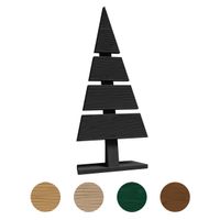 be4nature Choinka modrzewiowa odzoba świąteczna Antracyt  59 x 27 cm