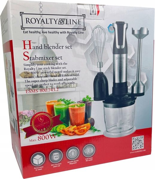 BLENDER RĘCZNY MIKSER WIELOFUNKCYJNY ZESTAW TURBO zdjęcie 3