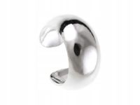 NAUSZNICA GŁADKA ZACISK OPONKA FAKE 925 k1891