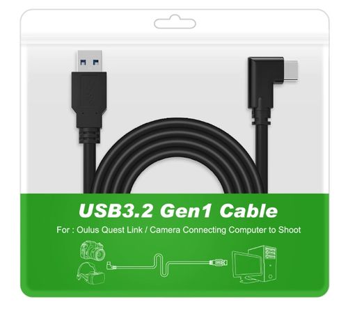 GRUBY PRO KABEL 5m do OCULUS LINK SteamVR QUEST 1 QUEST 2 QUEST 3 HQ na Arena.pl