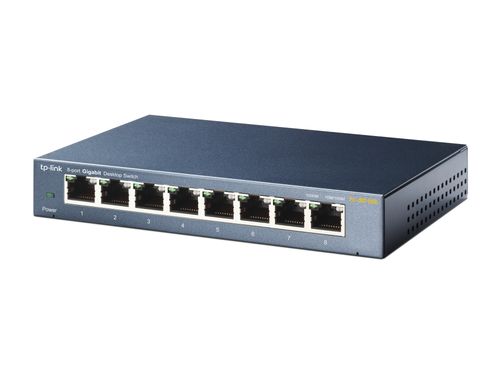 Switch 8 port gigabit TP-LINK TL-SG108E 1000 Mbps na Arena.pl