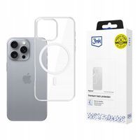 Etui plecki 3mk MagCase Przeźroczyste Bezbarwne do Apple iPhone 16 Pro