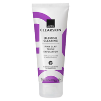 Avon Clearskin Blemish Peeling różowa glinka 75ml
