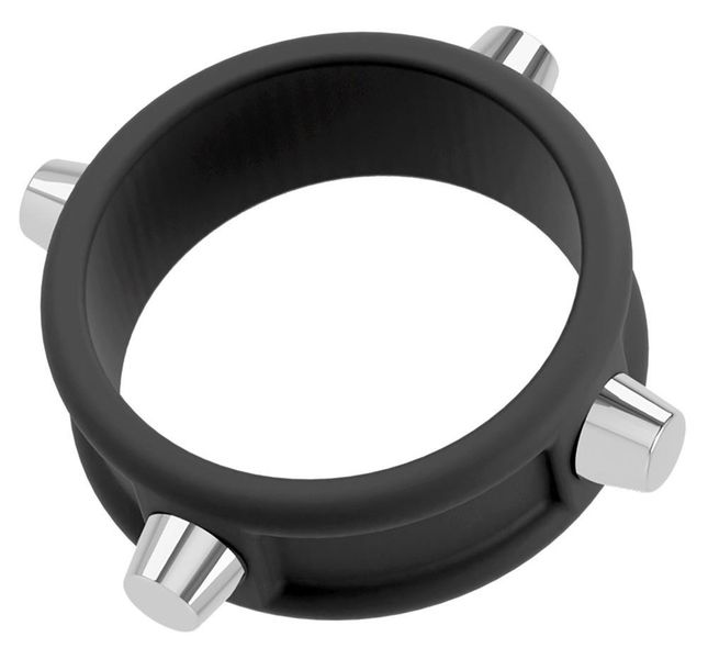Rebel Cock Ring With Studs zdjęcie 2