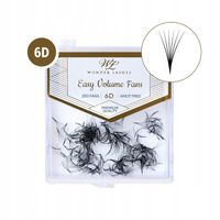 RZĘSY KĘPKI Easy Volume Fans WACHLARZYKI WONDER LASHES 6D 0,07 - C 10 mm