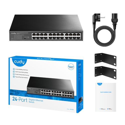 Switch Cudy 24p GS1024 (24x10/100/1000Mbit) na Arena.pl