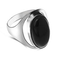 PIERŚCIONEK SREBRNY Z KAMIENIEM PIASEK PUSTYNI 925 rozmiar 19