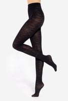 Czarne rajstopy na Halloween Gatta Crazy Trick wz.02 Nero rozmiar 5-XL