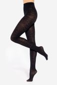 Czarne rajstopy na Halloween Gatta Crazy Trick wz.02 Nero rozmiar 5-XL
