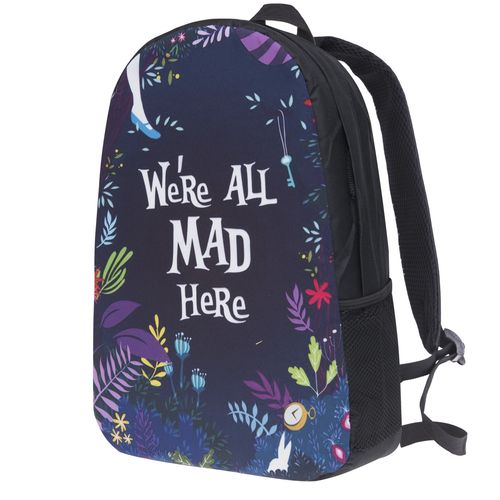 PLECAK  FRONT WE'RE ALL MAD HERE na Arena.pl