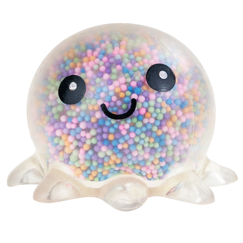 GNIOTEK ANTYSTRESOWY OŚMIORCNICA ŚWIECĄCY LED Z KULECZKAMI ROZCIĄGLIWY na Arena.pl