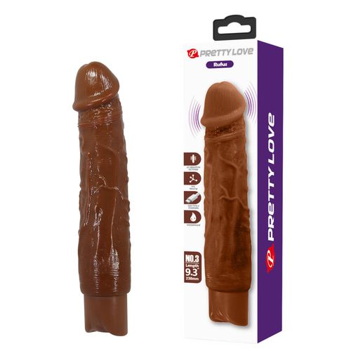 Pretty Love Rufus Realistic Vibrating Dildo (Brown Edition) na Arena.pl