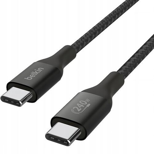 Belkin - Kabel Boost - USB-C do USB-C PD 3.1 240W, zgodny z iPhone 15, 1 m na Arena.pl