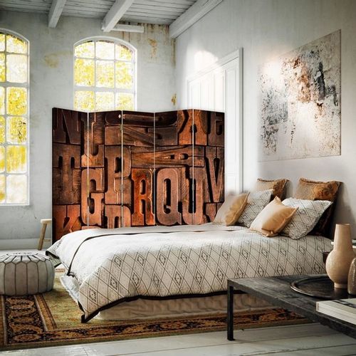 Parawan ozdobny, Litery 180x150 na Arena.pl