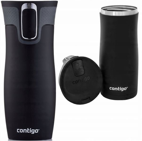 Kubek termiczny Contigo West Loop 2.0 470 ml Matte Black zdjęcie 5