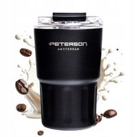 Kubek termiczny termos na kawę herbatę mały szczelny do auta 360ml