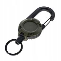 Retraktor linka zwijana Badger Outdoor karabińczyk brelok BO-RTR-5