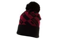 Jamiks DALLAS czapka dla chłopca z pomponem bordo 50-52