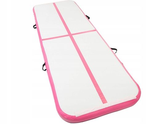 MATA GIMNASTYCZNA DMUCHANA ŚCIEŻKA AKROBATYCZNA 4m MATERAC ĆWICZEŃ AIRTRACK na Arena.pl