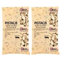 Pistacje PRAŻONE 1kg (2x500g) NATURALNE wysoka JAKOŚĆ