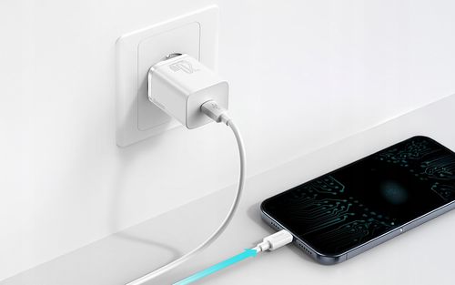 ŁADOWARKA BASEUS sieciowa Super Si Quick Charger 1xUSB-C 20W (biała) na Arena.pl