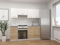 Zestaw mebli kuchennych Almeria Sonoma i Białe