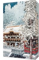 Obraz 30x50cm The Yōmei Gate at Nikkō, Takahashi Japoński Vintage