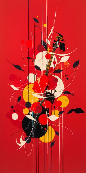 Plakat 50x100cm Melodyjna Barwa zdjęcie 1