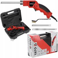 YATO NÓŻ TERMICZNY DO STYROPIANU 150W 500°C OSTRZA WYMIENNE 200MM + 150MM