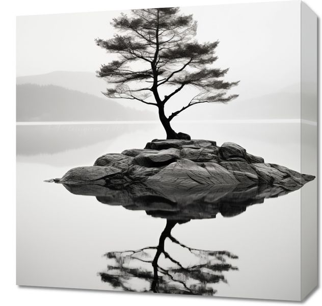 Obraz 50x50cm Samotne Drzewo zdjęcie 1