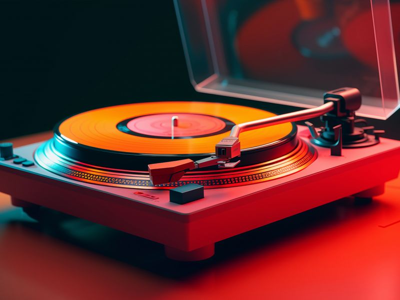 Plakat 100x75cm Retro Granie zdjęcie 1