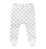 Półśpioch bawełniany biały w gwiazdki 56