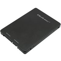 Aluminiowy Adapter na dysk M.2 SSD SATA NGFF do SATA III 2TB 6Gb/s Czarny