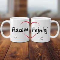 Zestaw kubków - Razem Fajniej