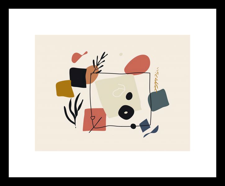 Plakat 20x15cm Abstrakcyjny Dialog zdjęcie 3