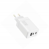 Szybka ładowarka 65W kostka 3 wejścia do Motorola Moto G24 5G Power Edition