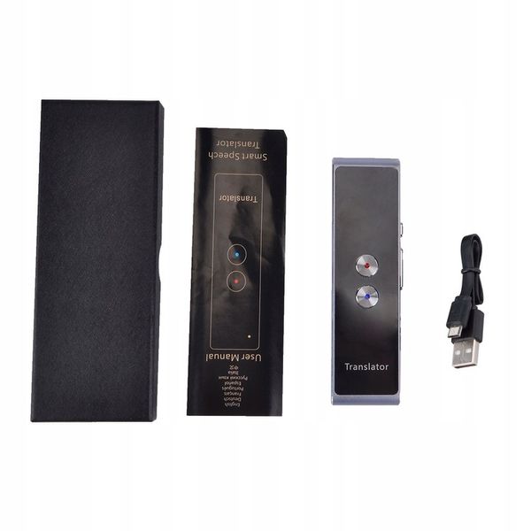 PRZENOŚNY TRANSLATOR BLUETOOTH TŁUMACZ MOWY NATYCHMIASTOWY WIELOJĘZYCZNY zdjęcie 5