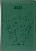 KALENDARZ A5 2026 dzienny książkowy grawer DLA STYLISTKI PAZNOKCI + IMIĘ