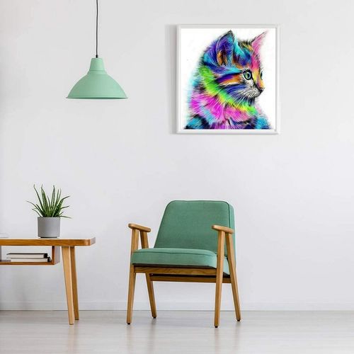 Obraz MALOWANIE PO NUMERACH Kot Kotek 40x50 na Arena.pl