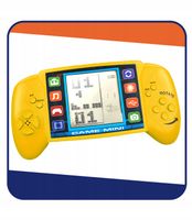 GRA ELEKTRONICZNA KONSOLA RETRO 7 GIER TETRIS BRICK GAME DLA DZIECI