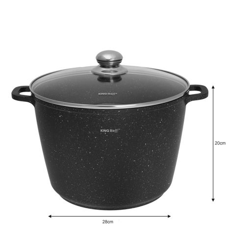 kinghoff garnek marmurowy 28cm kh-1599 10l na Arena.pl