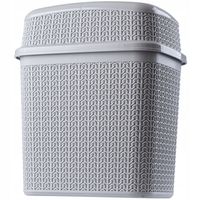 KOSZ NA ŚMIECI ODPADY UCHYLNY Z KLAPĄ KOLORY 10L