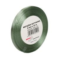 WSTĄŻKA SATYNOWA 6MM X 32M WS6-136 BREWIS KHAKI