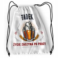 Plecak Dla Tadka Sportowy Szkolny Worek Torba Z Nadrukiem Ze Zdjęciem