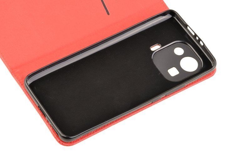 Etui Smart do Xiaomi Mi 11 Pro czerwony zdjęcie 4