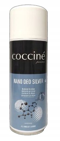 COCCINE NANO DEO SILVER DEZODORANT DO OBUWIA DUŻY 400ML zdjęcie 1