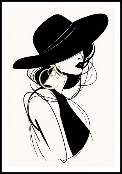 Plakat 61x90,5cm Uwikłana Elegancja zdjęcie 3