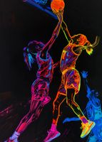 Plakat 25x35cm Mecz W Kosza